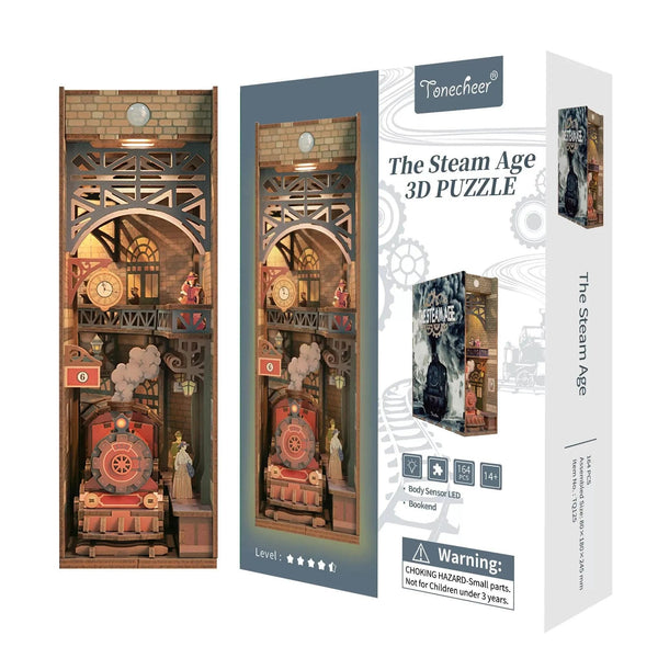 The Steam Age Book Nook Kit